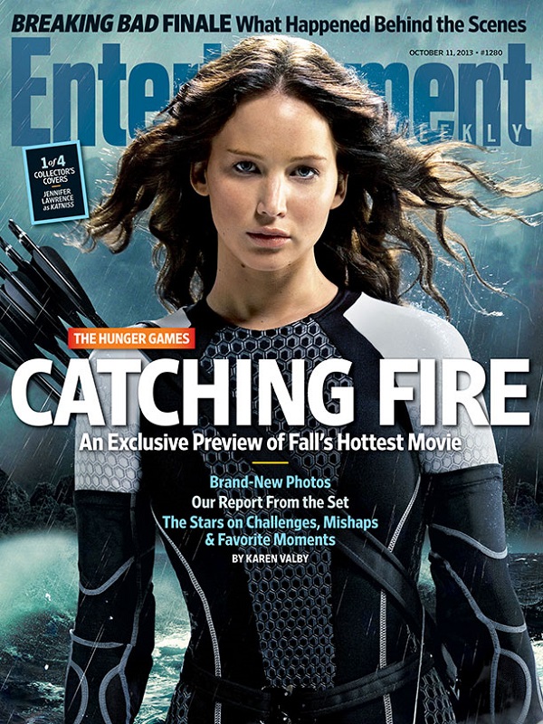 Hunger Games Catching Fire EW cover