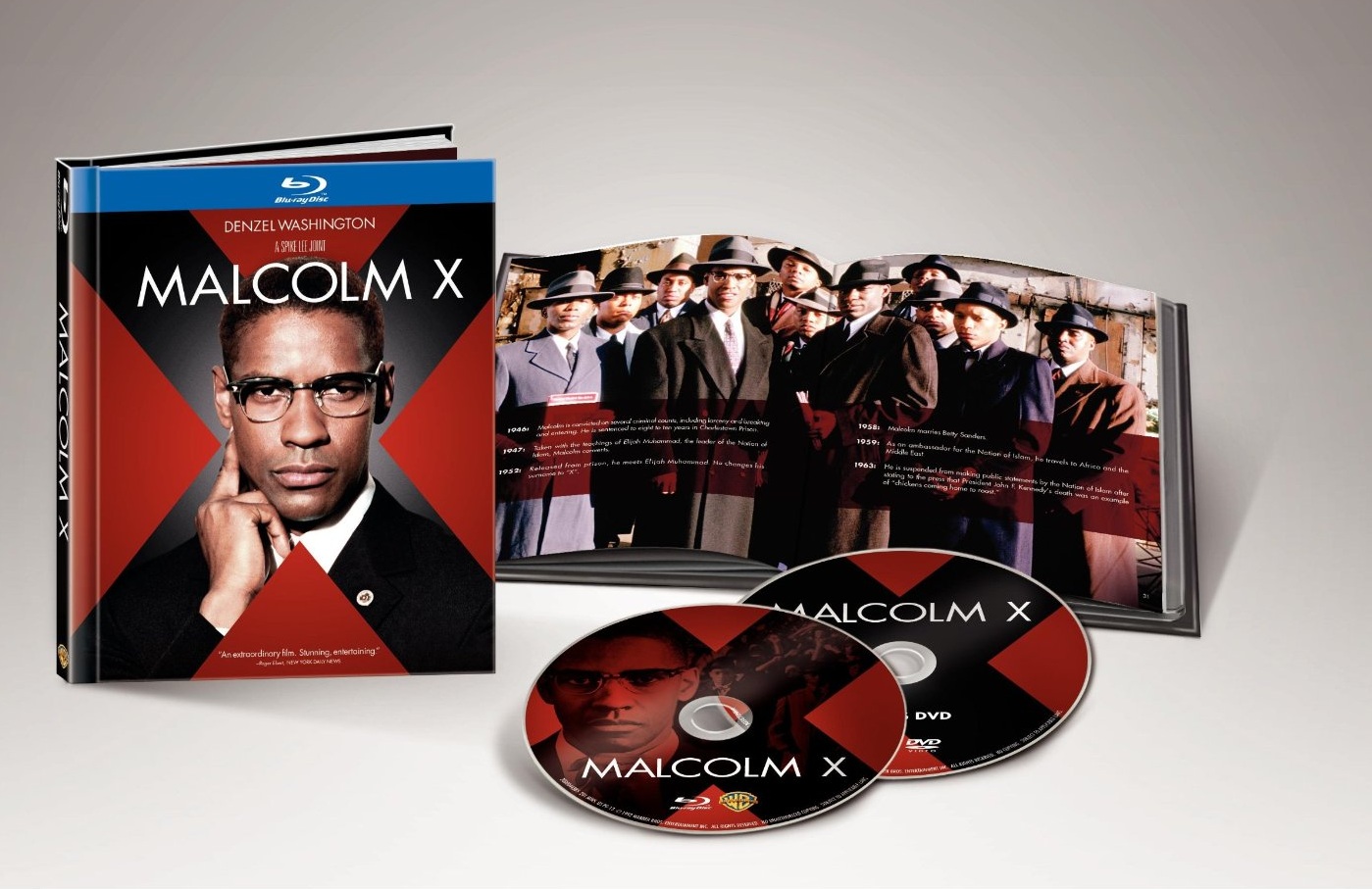Malcolm X Blu ray
