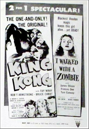 Pressbook-RKO-King Kong-Zombie
