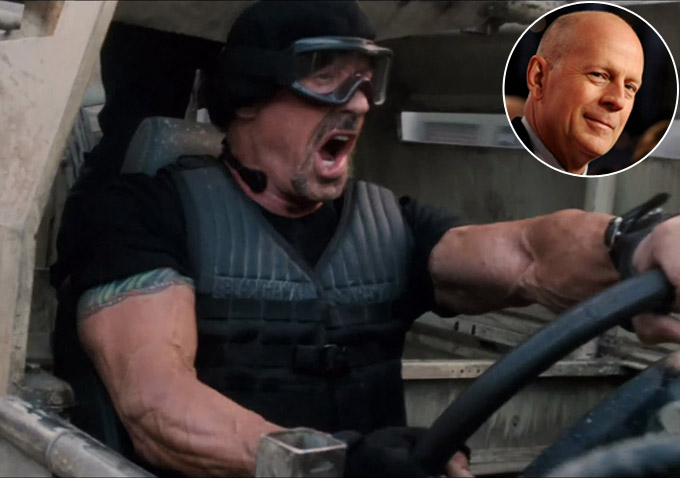 The Expendables Bruce Willis Sylvester Stallone