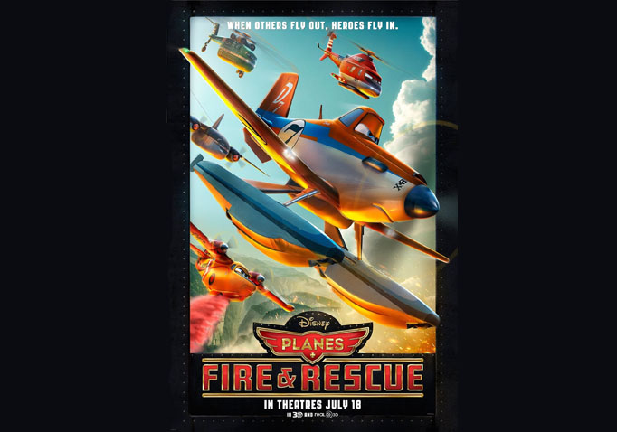 Planes Fire Rescue Poster 680