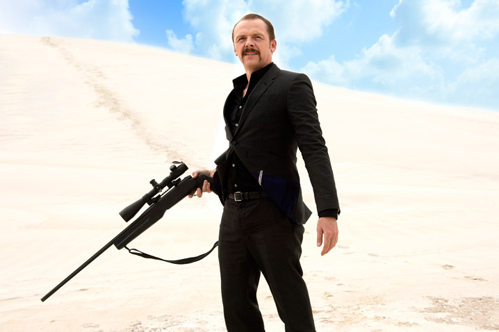 Simon Pegg As A Hitman In 'Kill Me Three Times'