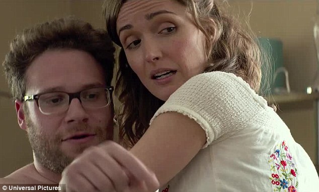 Rogen and Byrne in Neighbors