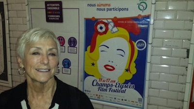 Sydney Levine at the Champs-Elysees Film Festival