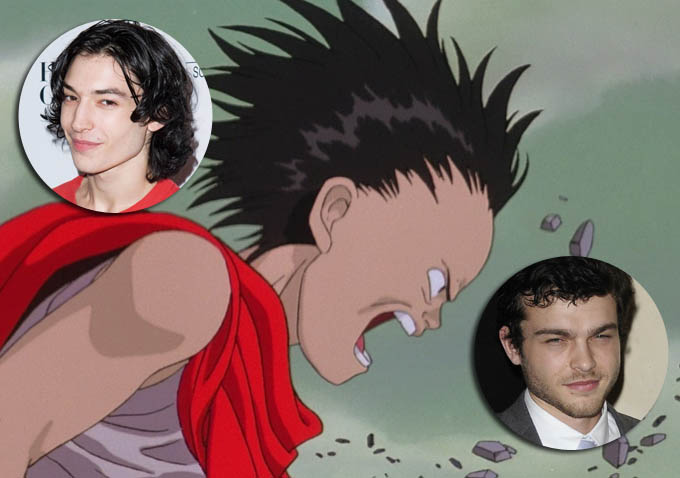 Ezra Miller Alden Ehrenreich Testing To Play Tetsuo In 'Akira' Remake