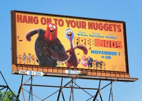 Free Birds Bilboard