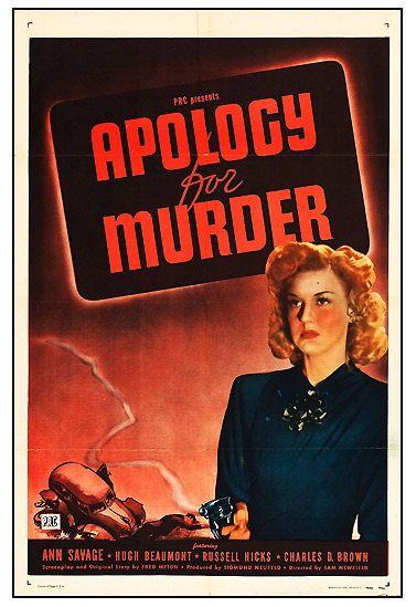 Apology for Murder-Heritage Auctions