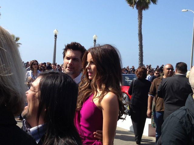 Len Weisman and Kate Beckinsale