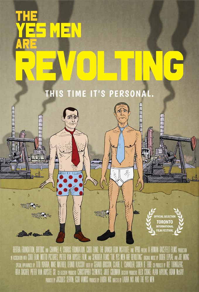 Yes Men Are Revolting, poster