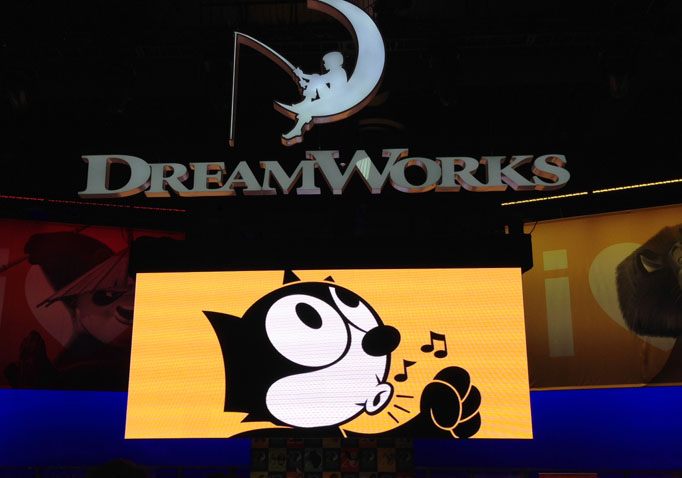 Felix- Dreamworks booth