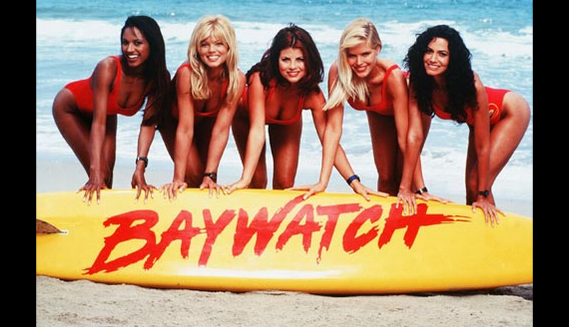 Female cast members of Baywatch