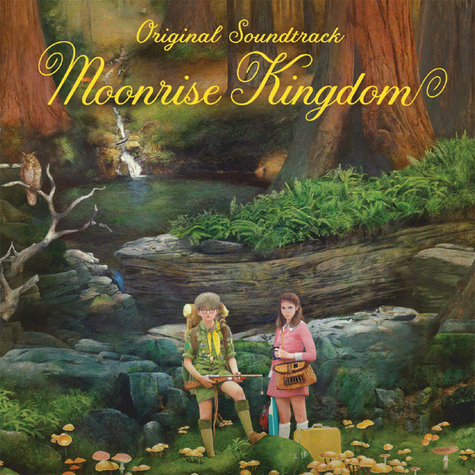 Moonrise Kingdom, soundtrack art hi-rez
