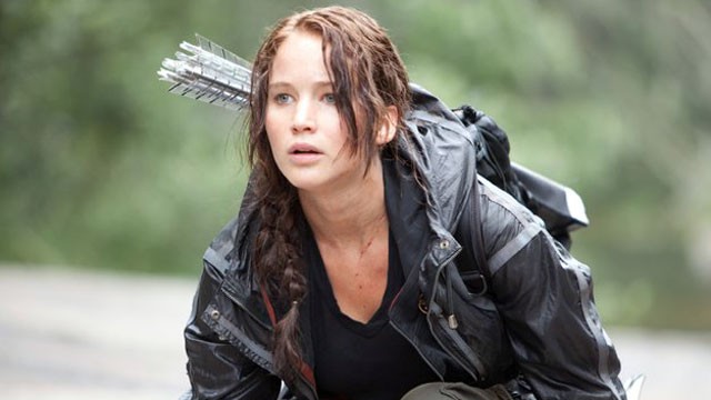 Hunger Games crouching