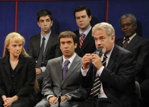 Hanks SNL Debate
