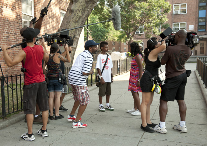 Red Hook Summer, set photo