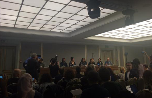 Press Conference Announcing the Cancellation
