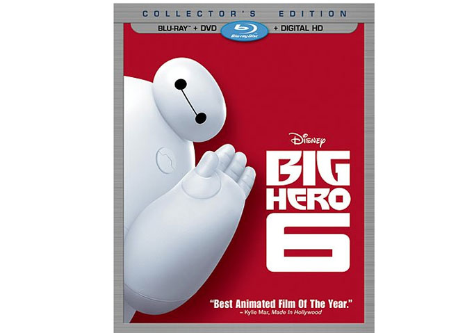 Big Hero 6 blu ray case