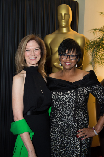 Dawn Hudson and Cheryl Boone-Isaacs