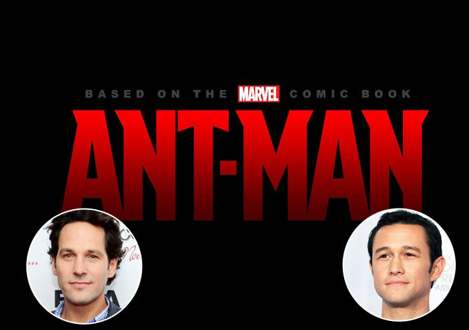 Joseph Gordon-Levitt, Paul Rudd for u2018Ant-Manu2019