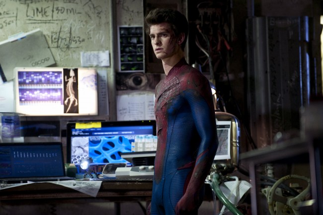 Andrew Garfield as Spider-Man