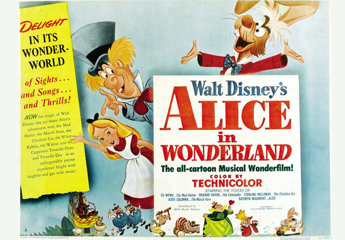 Alice In Wonderland-1951 poster