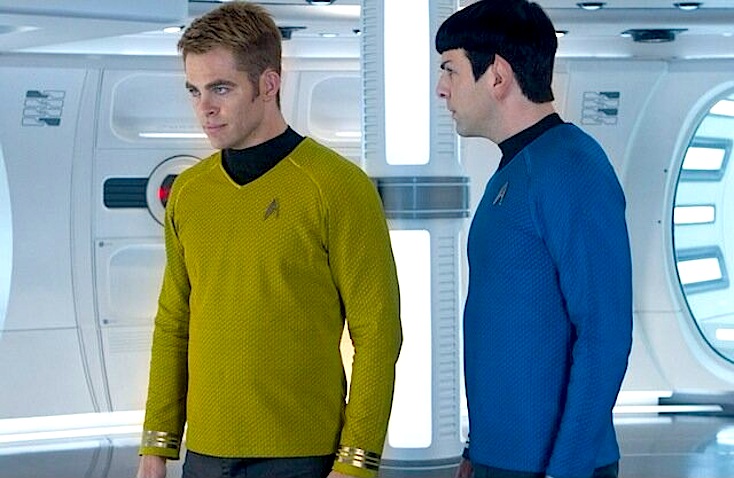 Star Trek: Into Darkness, Pine, Quinto