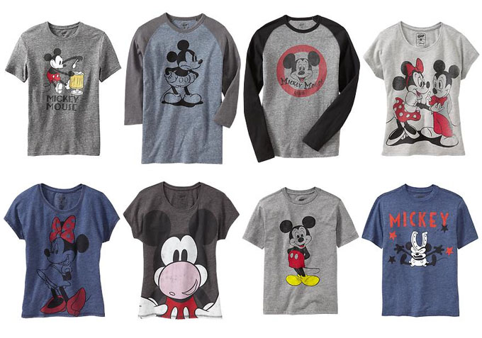 Old Navy Mickey shirts