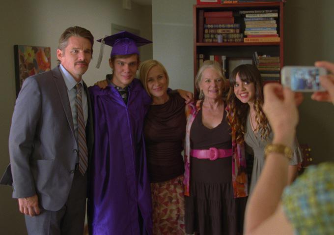 Boyhood cast and Linklater