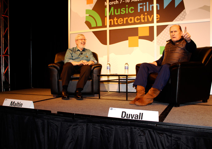 Leonard Maltin-Robert Duvall-SXSW-680-