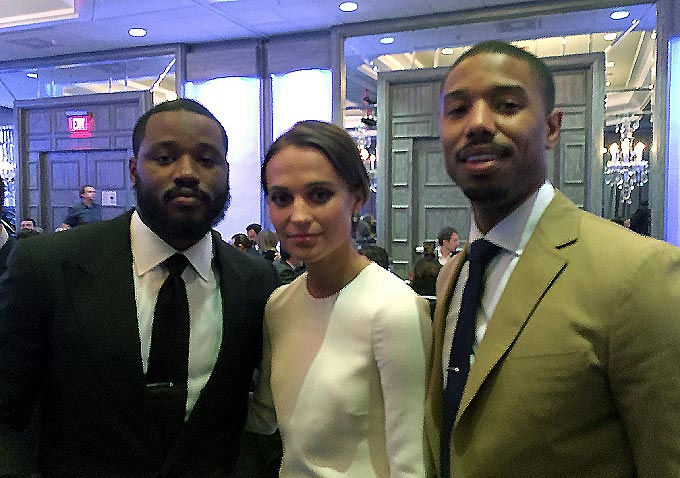 Ryan Cooglar-Alicia Vikander-Michael B. Jordan-680