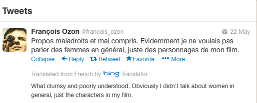 Ozon tweet