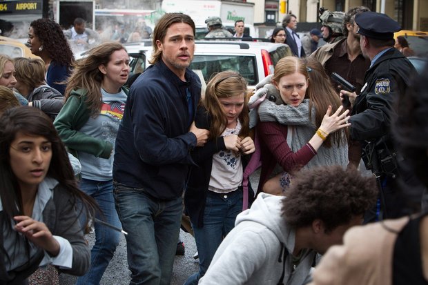 World War Z, Brad Pitt, Mireille Enos
