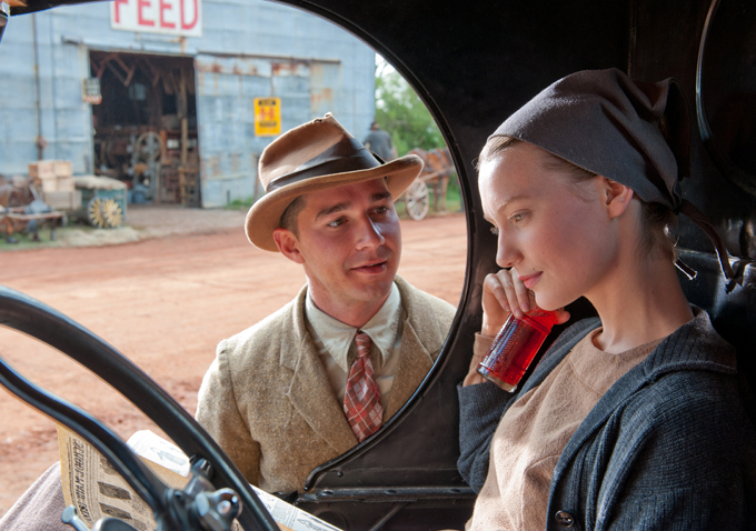 Shia LaBeouf Mia Wasikowska Lawless