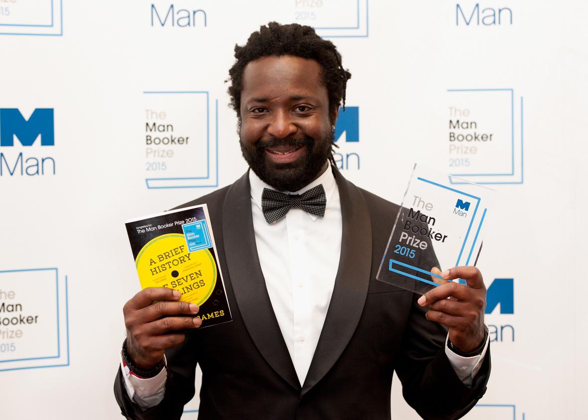 Author Marlon James named as the Winner of The 2015 Man Booker Prize for 'A Brief History of Seven Killings'