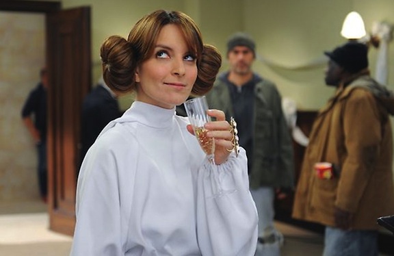 Tina Fey as Princess Leia