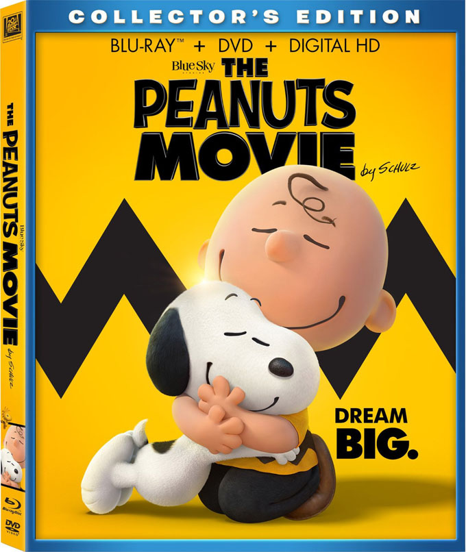 Peanuts Movie Blu Ray