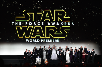 'Star Wars: TFA' Premiere - Full Cast