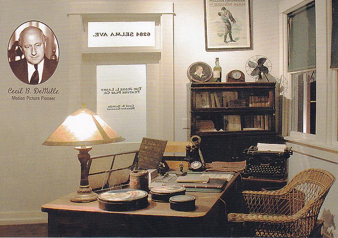 Cecil B. DeMille office recreated