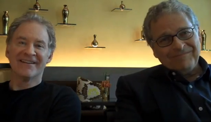 Kline, Kasdan interview