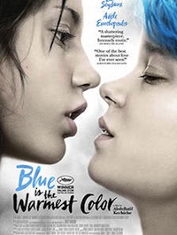 Blue poster