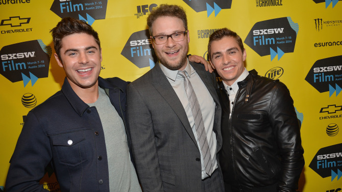 Efron, Rogen, Franco