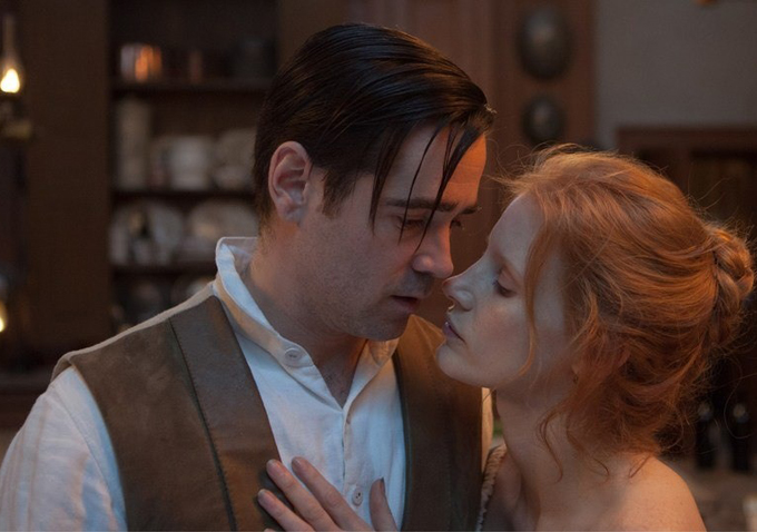 Miss Julie Jessica Chastain Colin Farrell