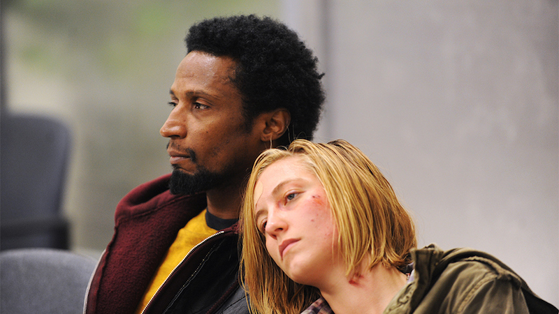 Elvis Nolasco & Caitlin Gerard in American Crime