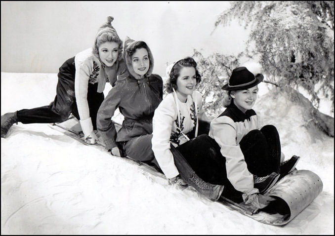 Virginia Vale, Renee Haal, Mildred Coles, Anne Shirley