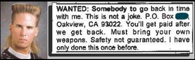 Safety Not Guaranteed ad