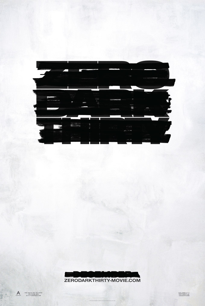 Zero Dark Thirty poster