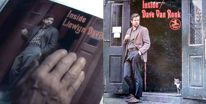 Inside Llewyn Davis album cover comparison, (skip)