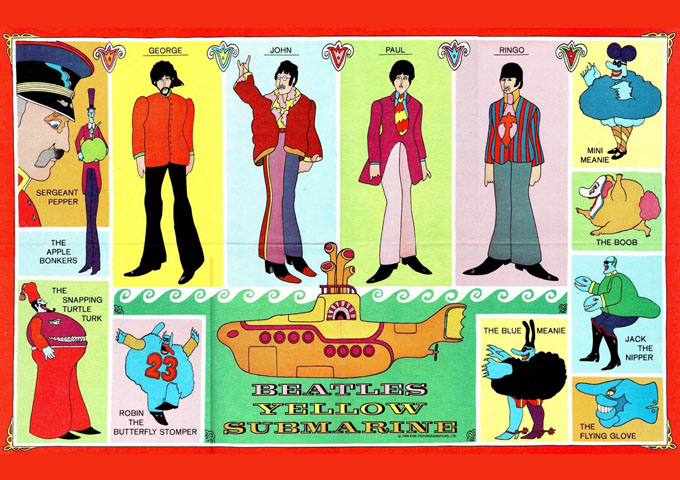 Yellow Submarine figures