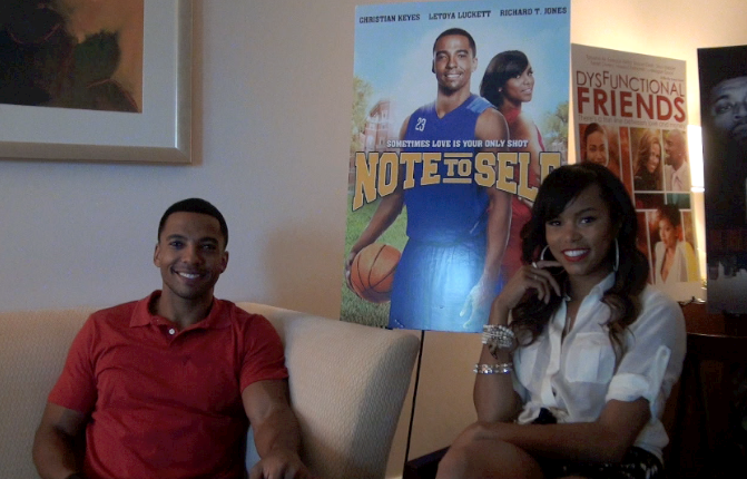 LeToya Luckett and Christian Keyes