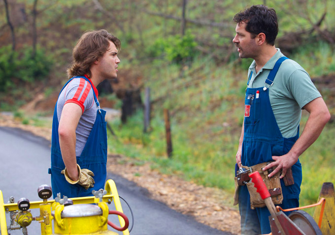 Prince Avalanche Emile Hirsch Paul Rudd
